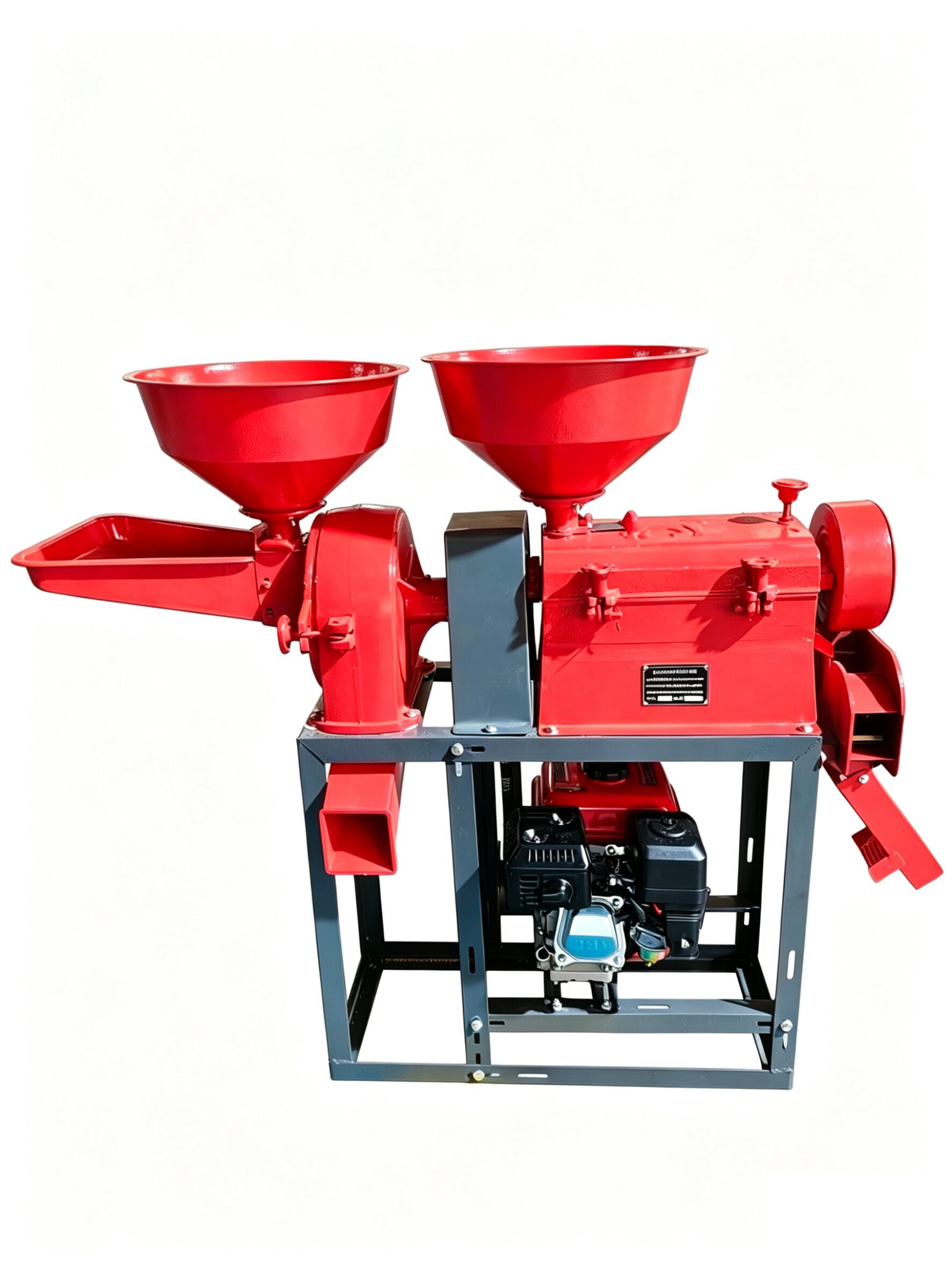 Combined Rice Mill & Crusher (Gasoline Engine)