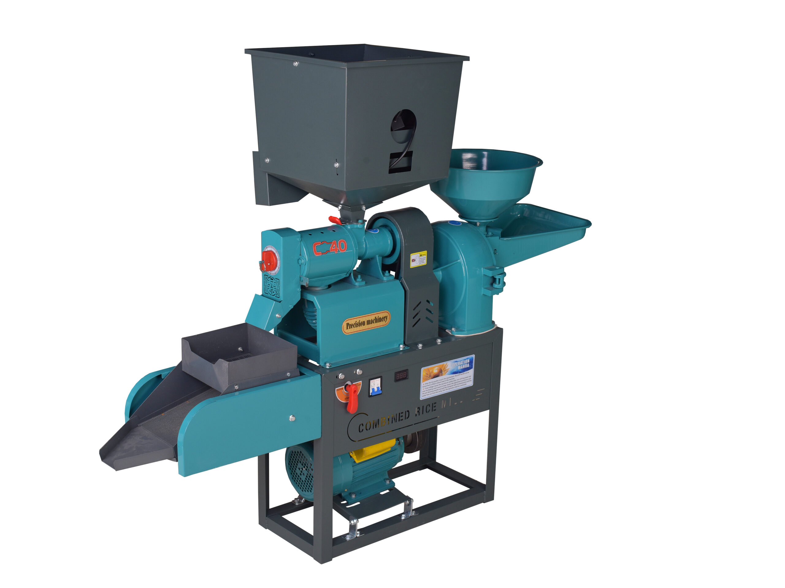 Multi-function rice mill grinder