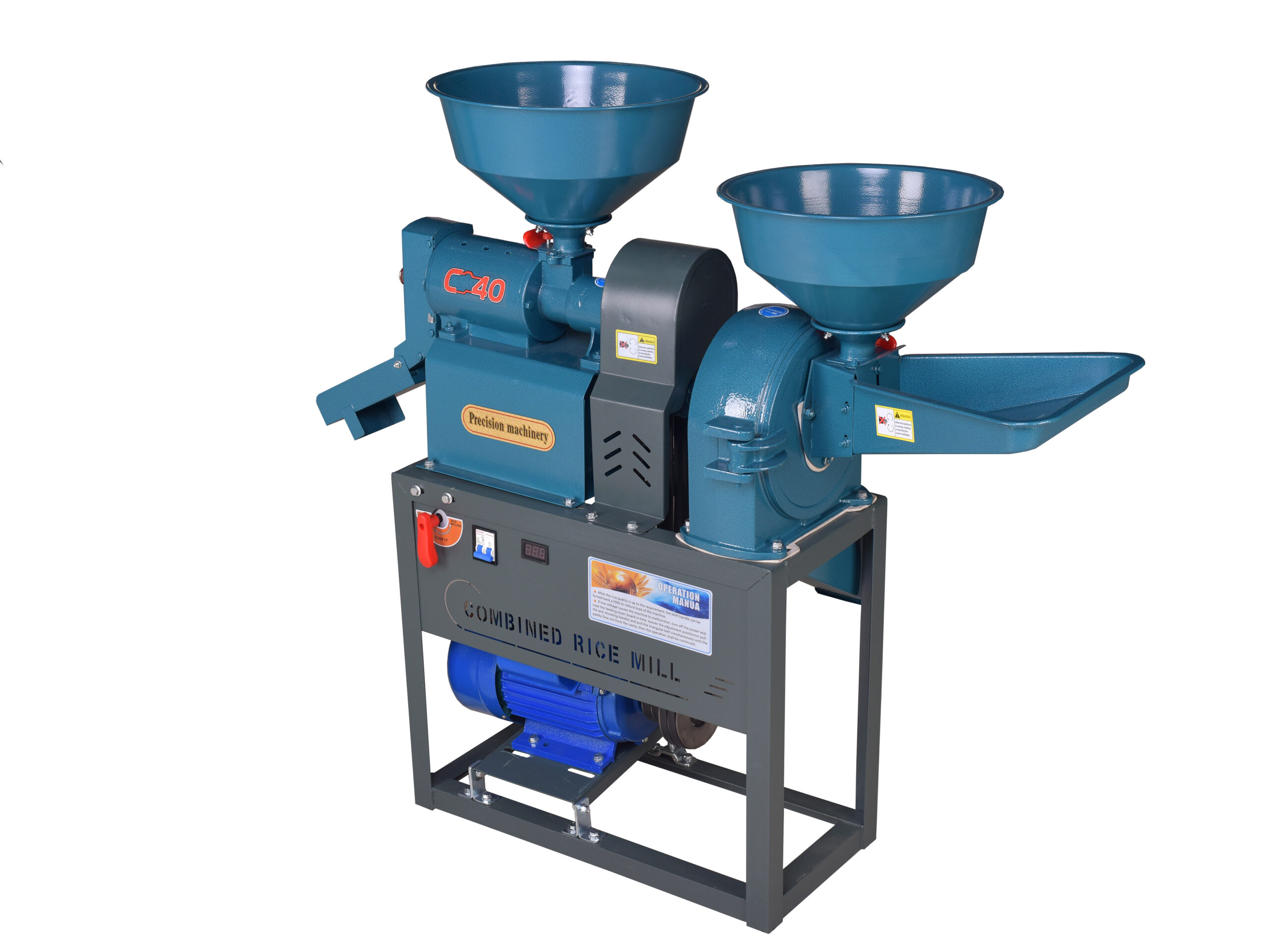 Multi-function rice mill grinder