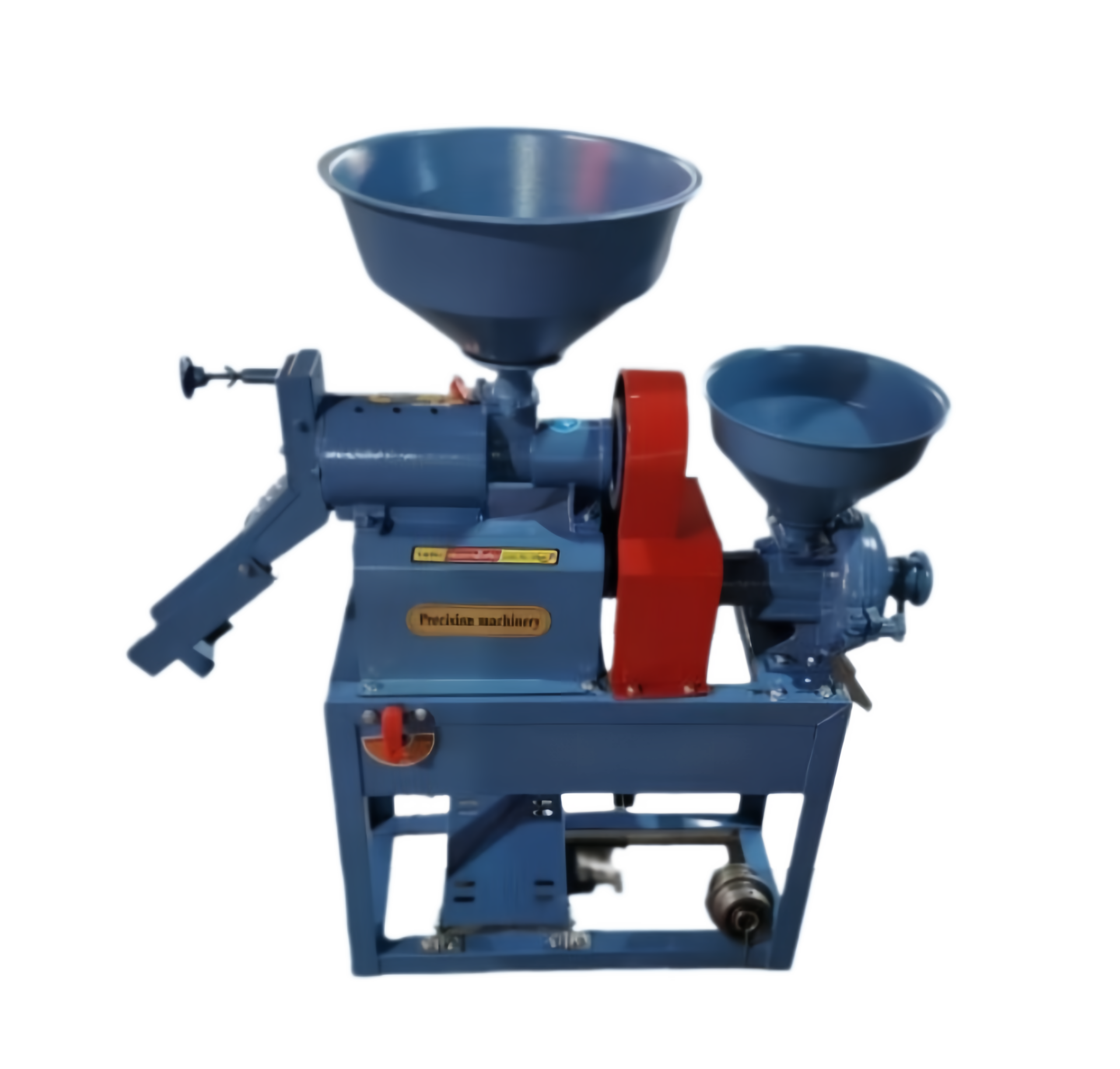 Rear Air Suction Rice Milling & Pulping Combo Machine